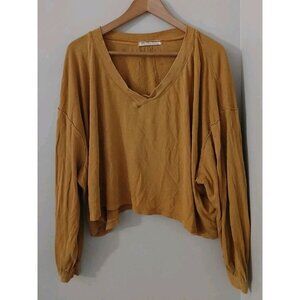 We the Free People Venice V-Neck Sweatshirt